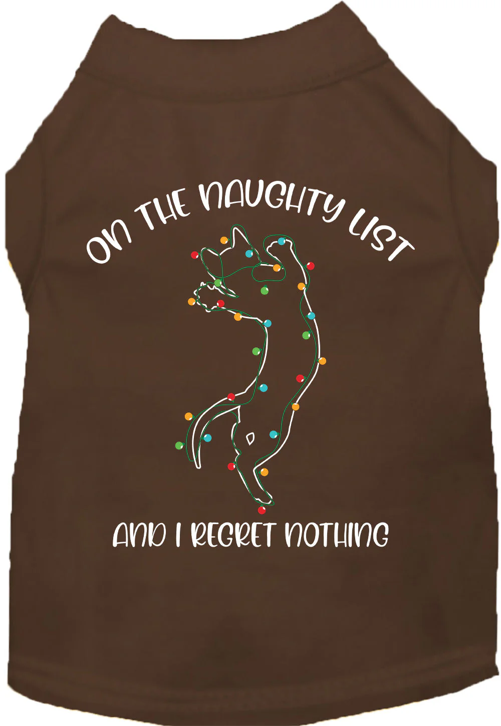 Kitty on the Naughty List Pet Shirt - Image 7