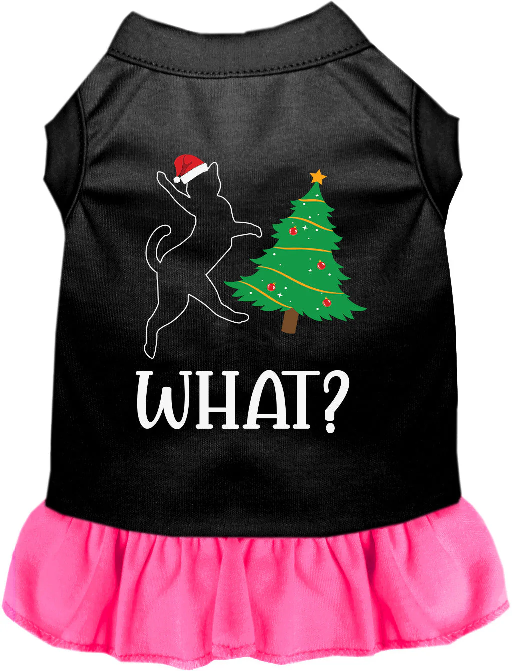 Kitty What Christmas Tree Pet Dress - Image 3