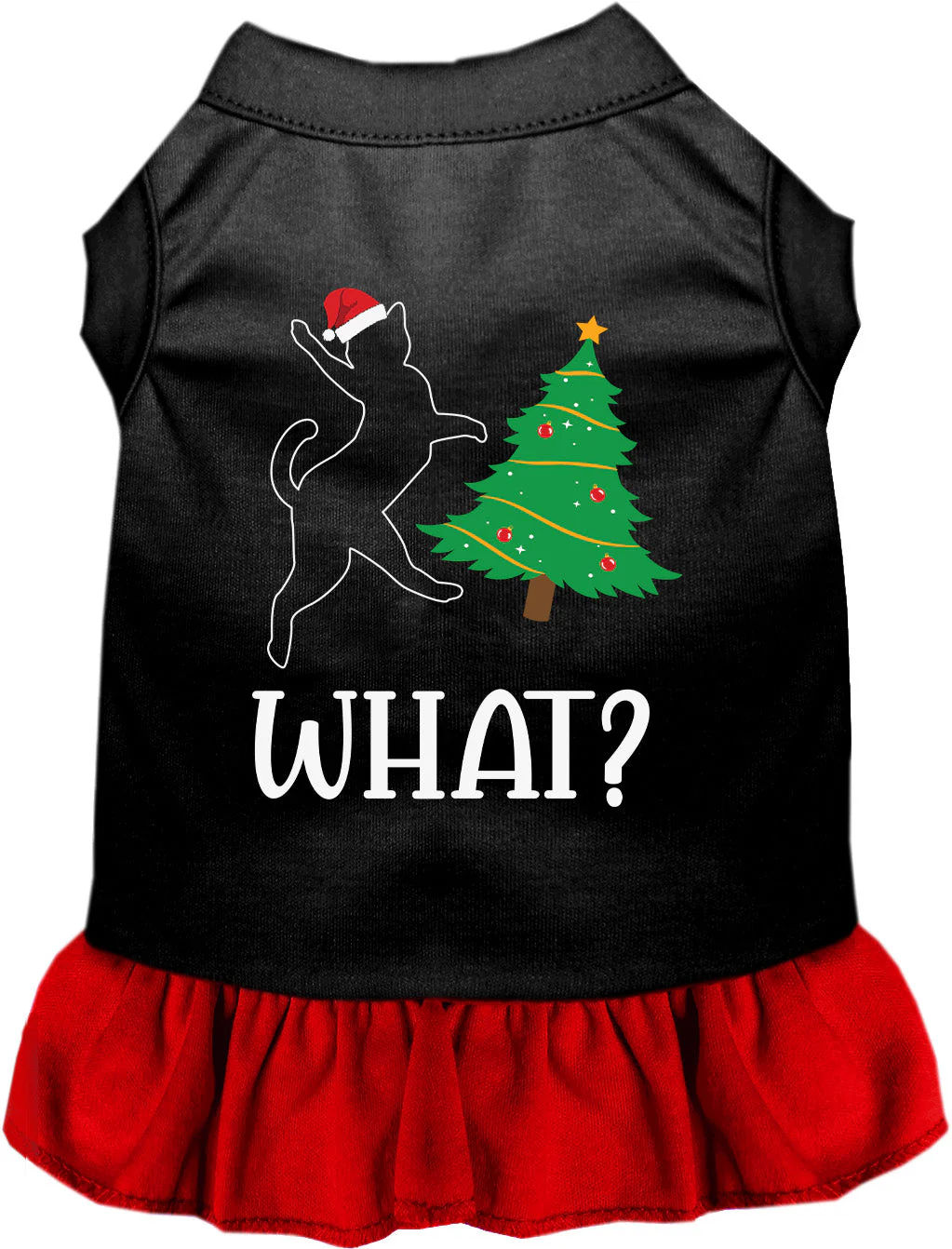Kitty What Christmas Tree Pet Dress - Image 5