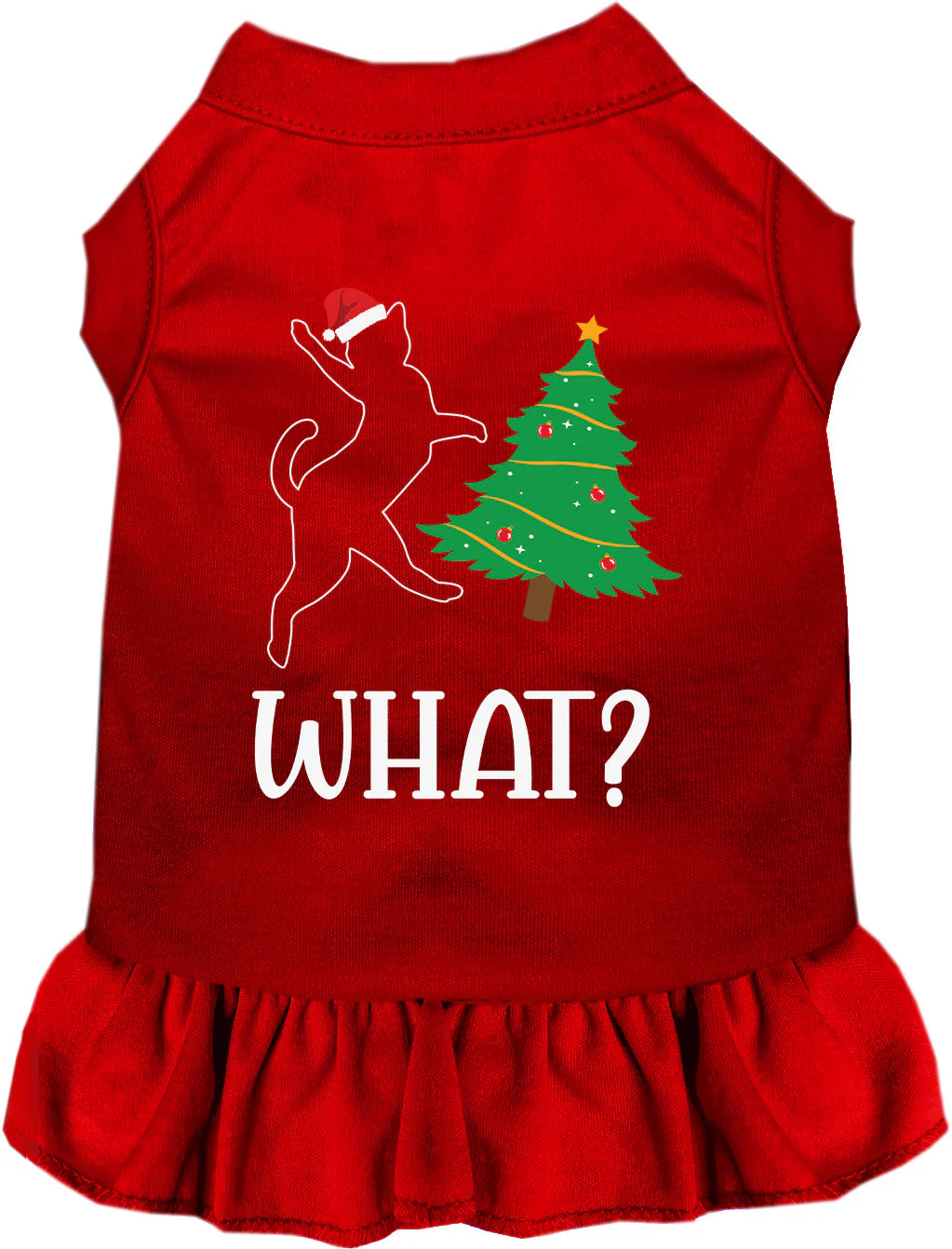 Kitty What Christmas Tree Pet Dress - Image 8