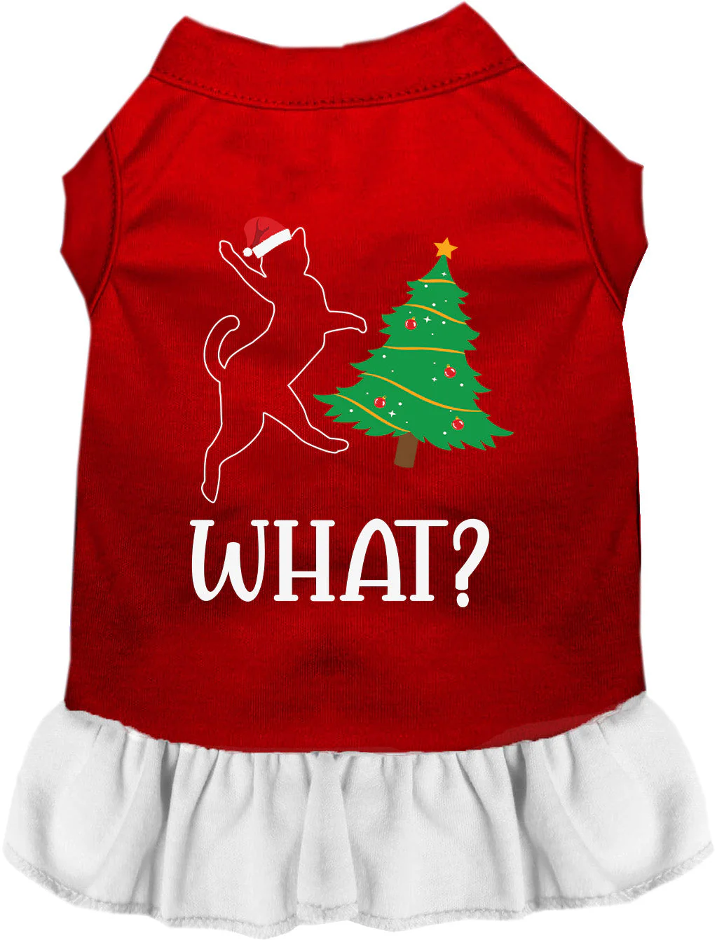 Kitty What Christmas Tree Pet Dress - Image 9