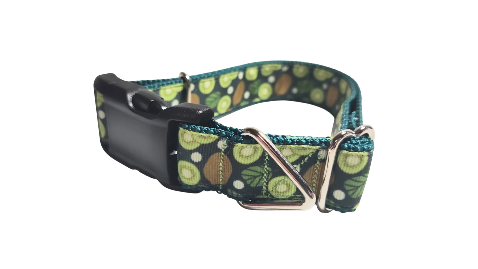 Kiwi Fruit Nylon Dog Collar - Image 2