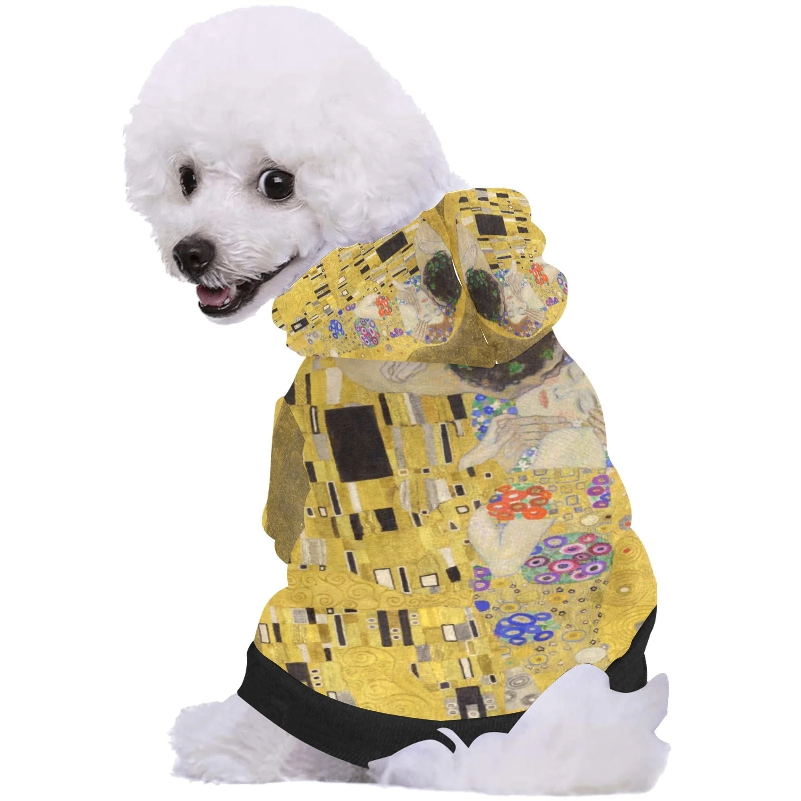 Klimt The Kiss Button Hoodie - Image 2