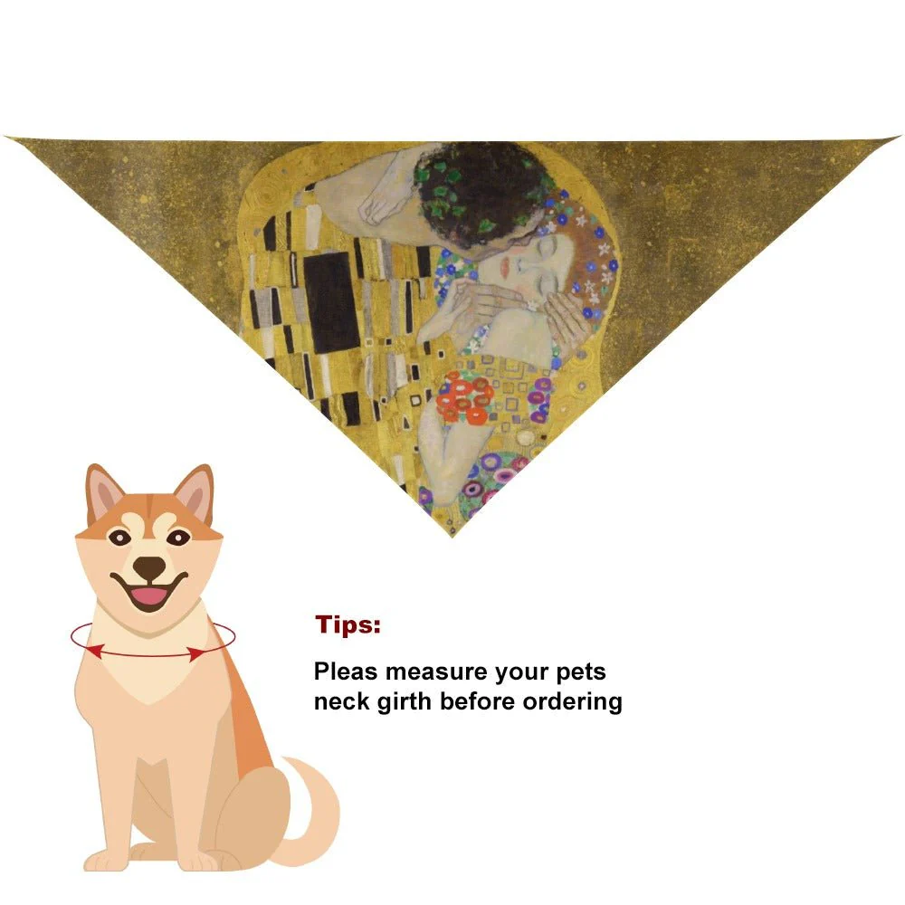 Klimt The Kiss Pet Scarf - Image 2