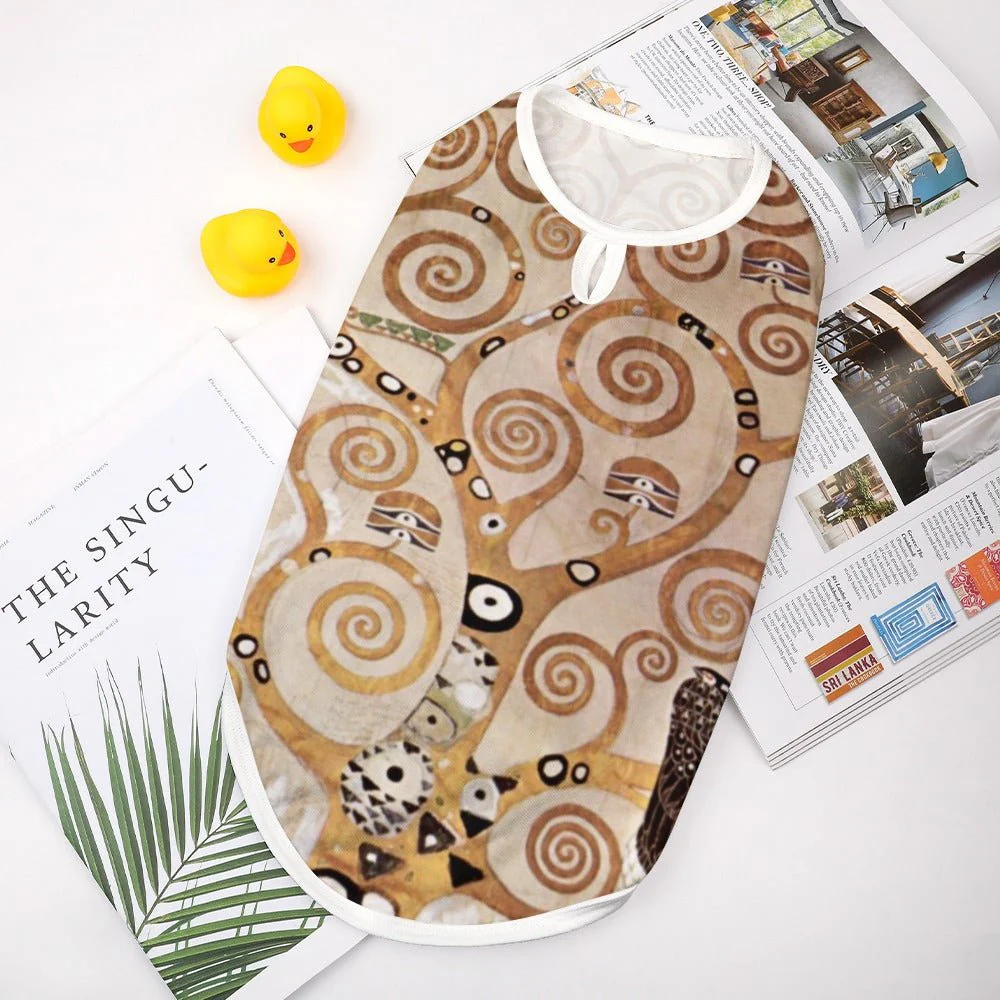 Klimt Tree of Life, Stoclet Frieze Pet Vest - Image 4