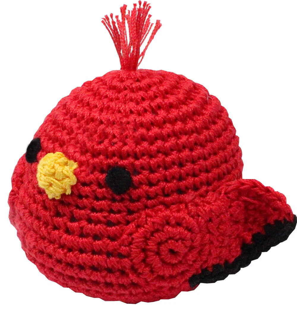 Knit Knacks Organic Cotton Pet and Dog Toys, "Birds & A Bee Group" (Choose from 5 Different Options) - Image 3