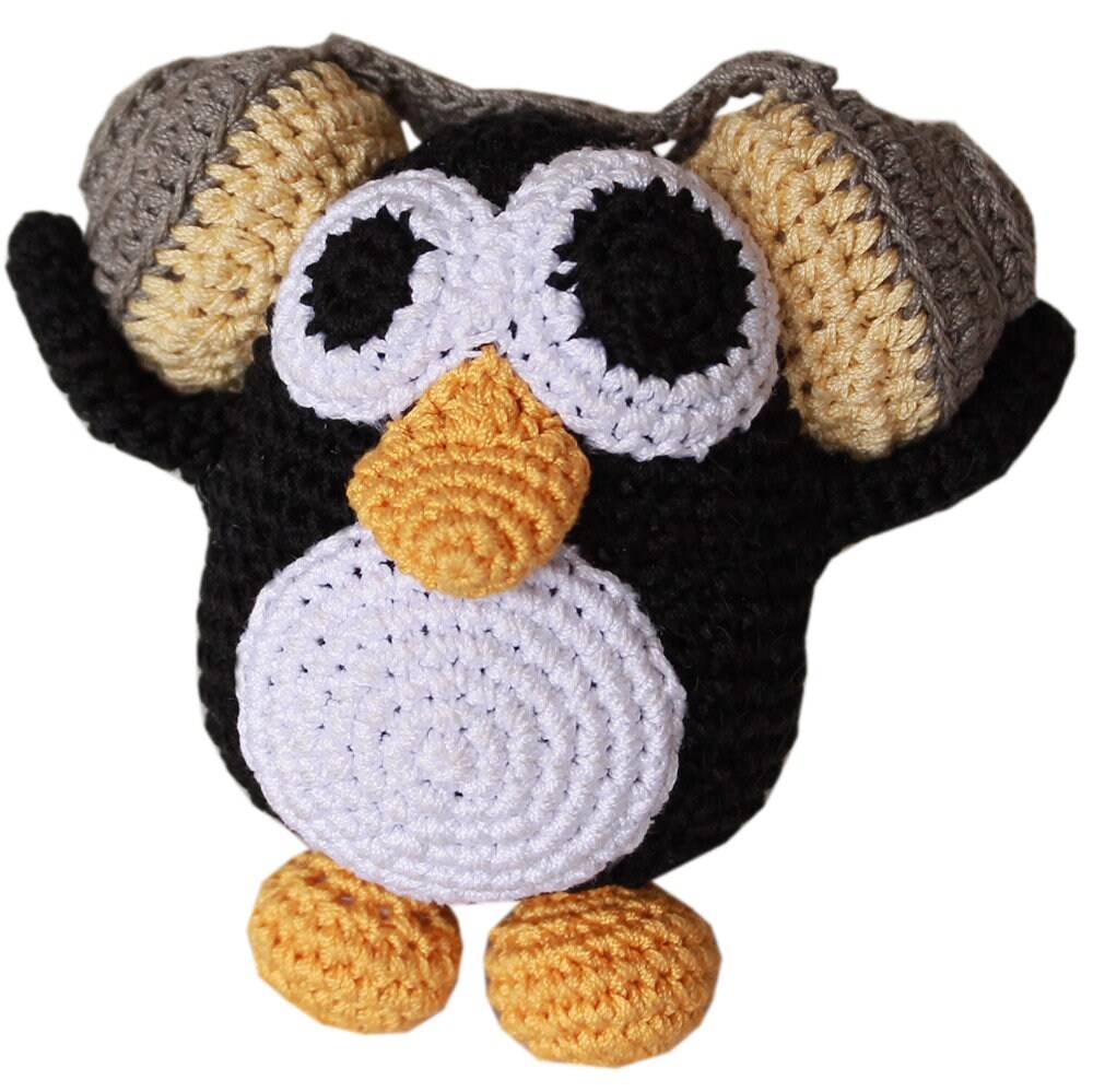 Knit Knacks Organic Cotton Pet & Dog, Puffin or Hipster Penguin - Image 3