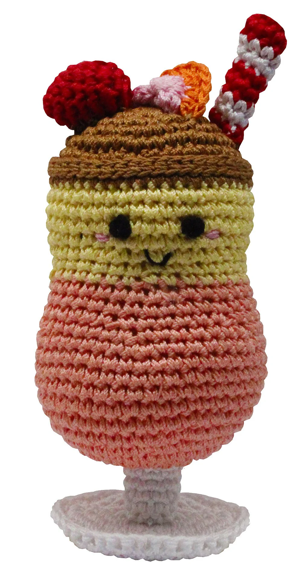 Knit Knacks Organic Cotton Pet, Dog Toy, "Beverages Group" (Choose from 9 different options!) - Image 4