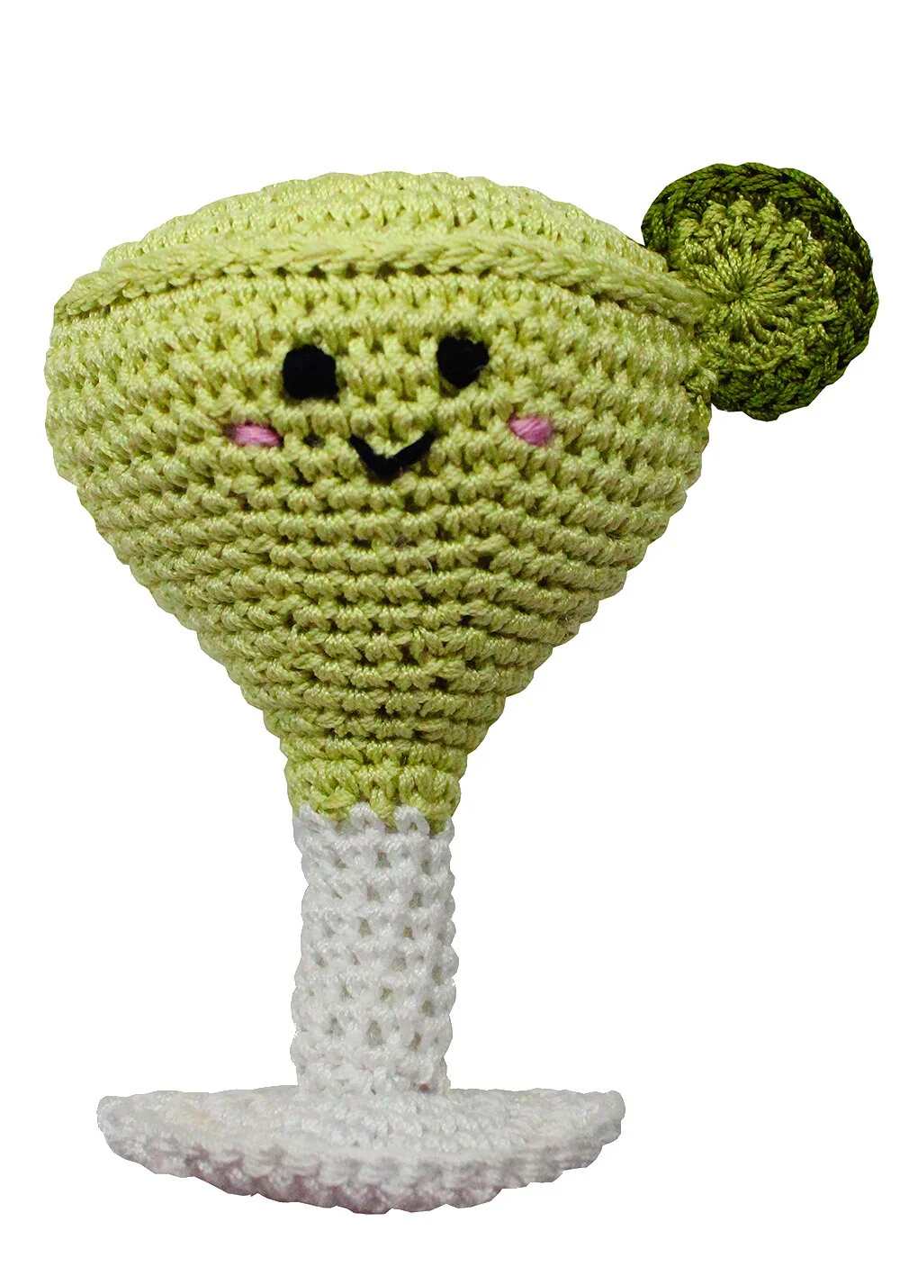 Knit Knacks Organic Cotton Pet, Dog Toy, "Beverages Group" (Choose from 9 different options!) - Image 5