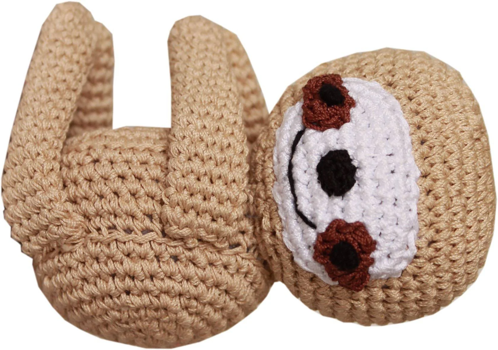 Knit Knacks Organic Cotton Pet, Dog Toys, "Animals" (Choose from: Sloth, Zebra, Giraffe, Hyena, Elephant, Lion, or Sea Turtle) - Image 6