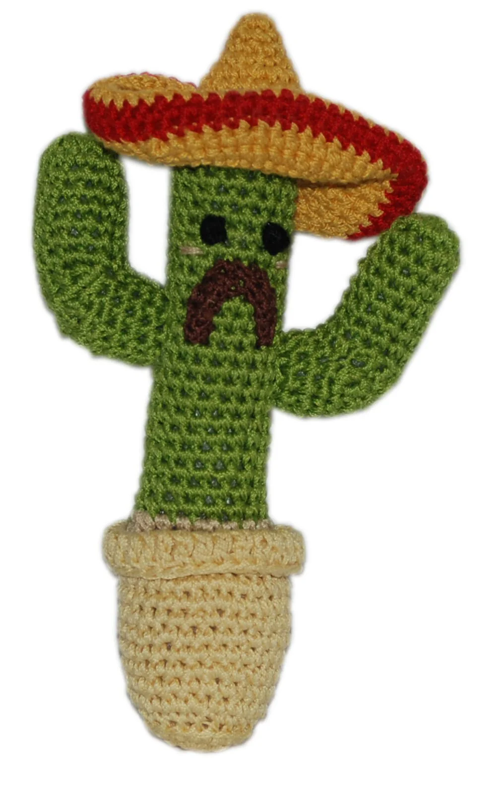 Knit Knacks Organic Cotton Pet & Dog Toys, (Choose from: Pizza, Avocado, Monster, Shark, Whale or Cactus) - Image 4