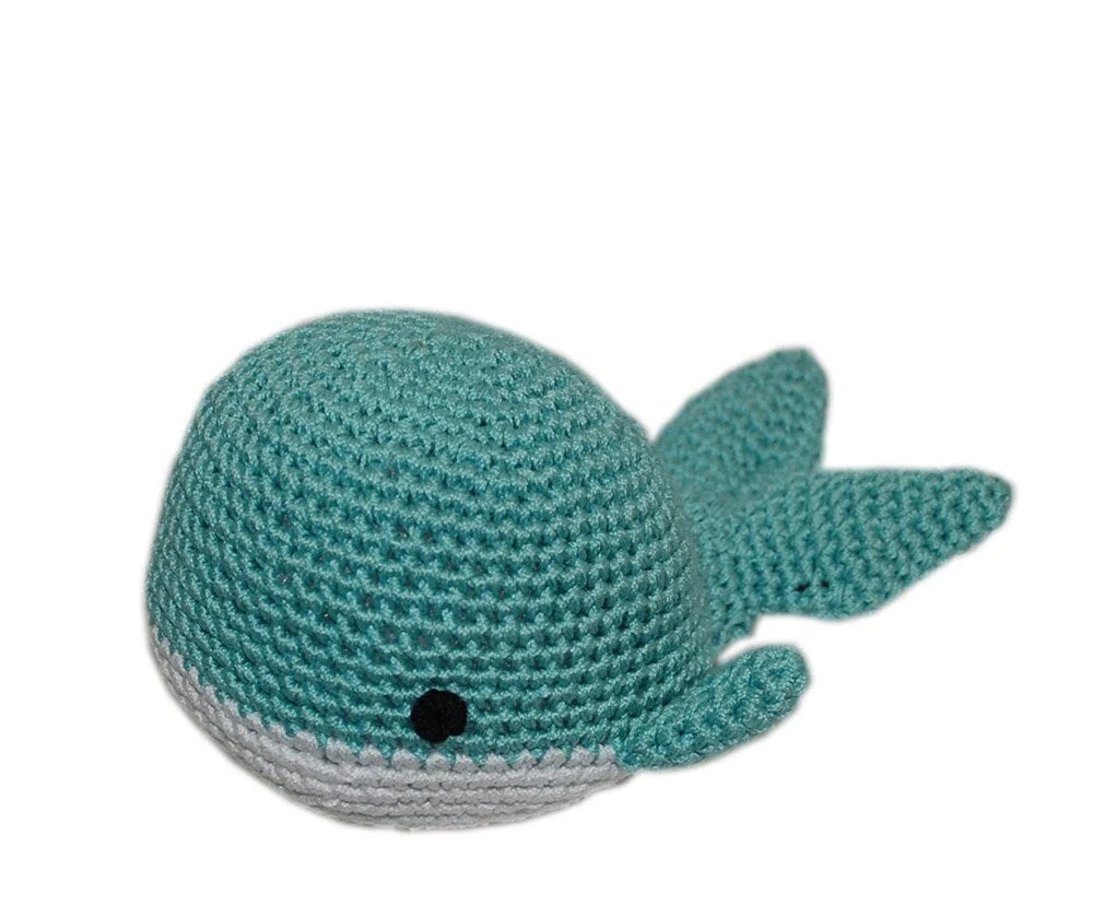 Knit Knacks Organic Cotton Pet & Dog Toys, (Choose from: Pizza, Avocado, Monster, Shark, Whale or Cactus) - Image 8