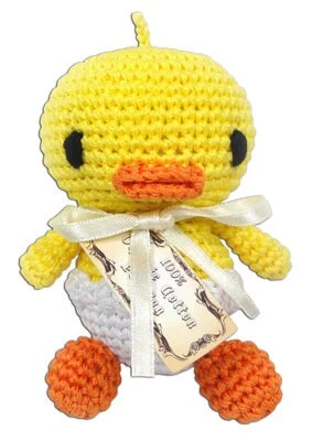 Knit Knacks Organic Cotton Pet & Dog Toys, "Easter Group" (Choose from: Choco Bunny, Foo Foo Bunny, Baby Duck, 2 Different Lambs, or Goat) - Image 6
