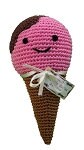 Knit Knacks Organic Cotton Pet & Dog Toys, "Food Collection" (Choose from: Hamburger, Hot Dog, Drumstick, Pizza, Soda, or Ice Cream Cone) - Image 5