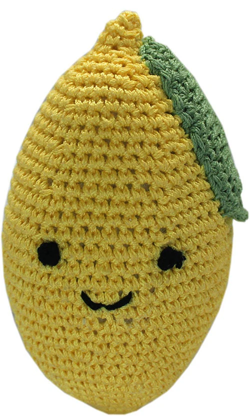 Knit Knacks Organic Cotton Pet & Dog Toys, "Fruits" (Choose from: Strawberries, Pear, Pineapple, Lemon, Chili Pepper, Avocado or Banana) - Image 10