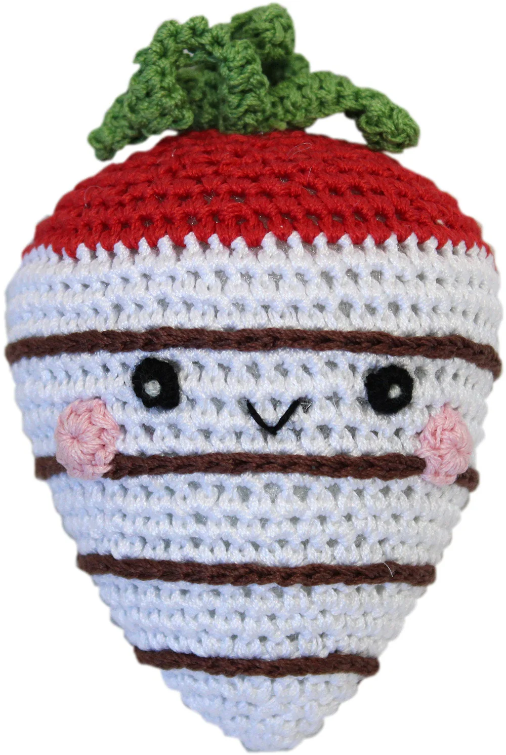Knit Knacks Organic Cotton Pet & Dog Toys, "Fruits" (Choose from: Strawberries, Pear, Pineapple, Lemon, Chili Pepper, Avocado or Banana) - Image 5