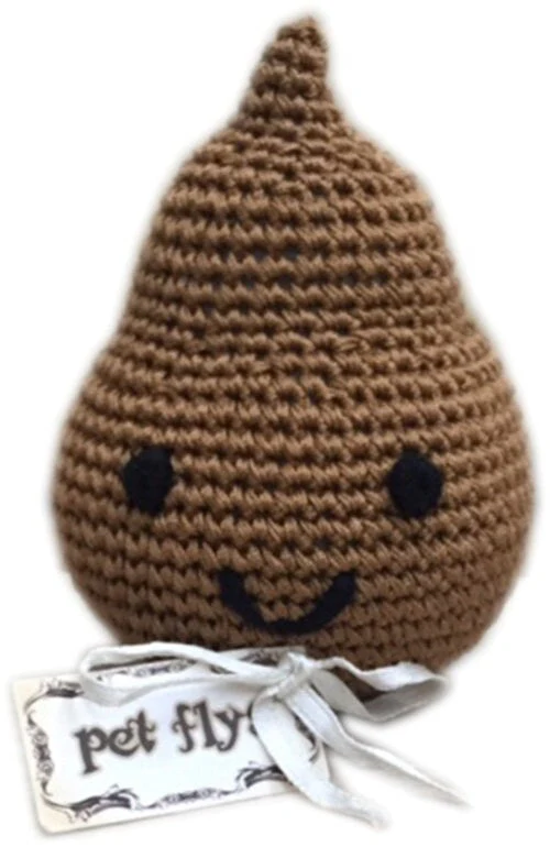Knit Knacks Organic Cotton Pet & Dog Toys, "Magical Group" (Choose from: Unicorn, Poo, Donut, Rainbow or Dragon!) - Image 3