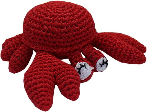 Knit Knacks Organic Cotton Pet & Dog Toys, "Ocean Buddies Group" (Choose from 10 different options!) - Image 3