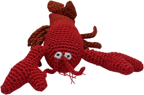 Knit Knacks Organic Cotton Pet & Dog Toys, "Ocean Buddies Group" (Choose from 10 different options!) - Image 4