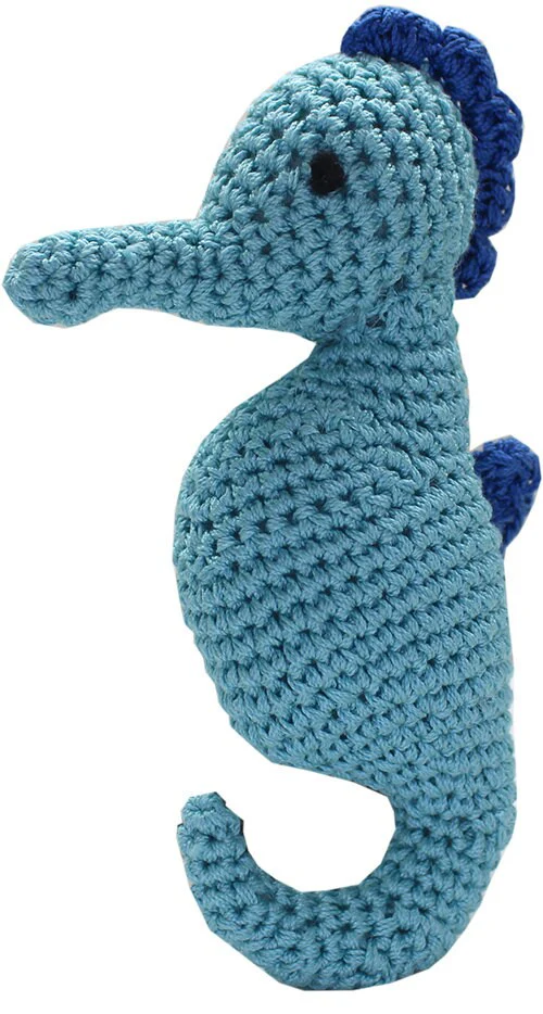Knit Knacks Organic Cotton Pet & Dog Toys, "Ocean Buddies Group" (Choose from 10 different options!) - Image 8