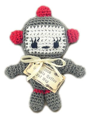 Knit Knacks Organic Cotton Pet & Dog Toys, "Side Kick Group" (Choose from 3 Different Options) - Image 3