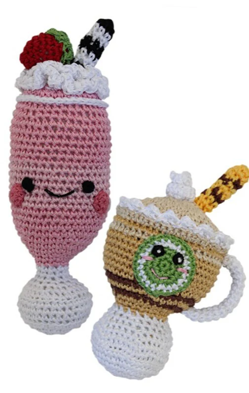 Knit Knacks Organic Cotton Pet & Dog Toys, "Sweet Tooth Group" (Choose from 10 different options!) - Image 3