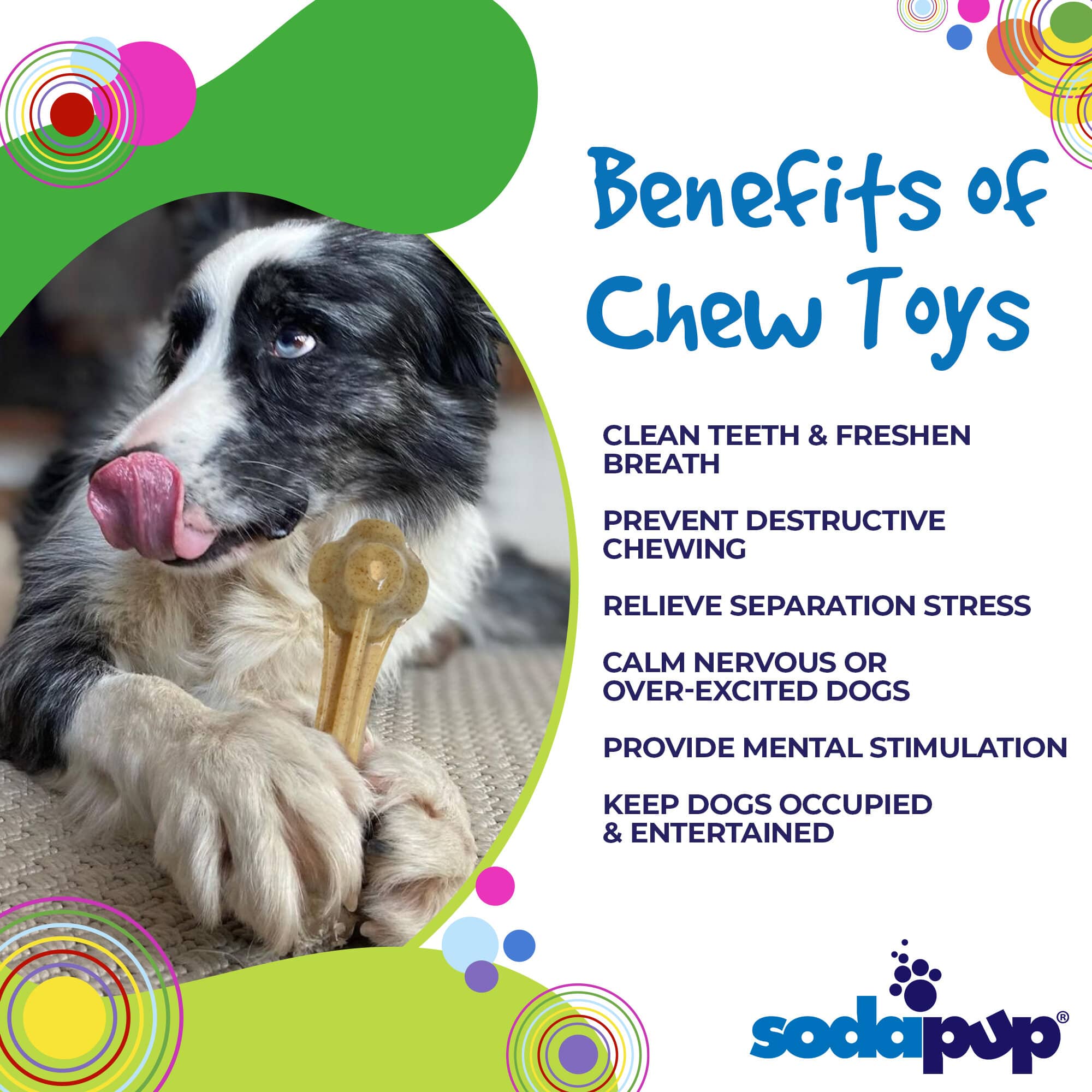 Knuckle Bone Nylon Dog Chew Toy for Aggressive Chewers | Made in USA - Image 3