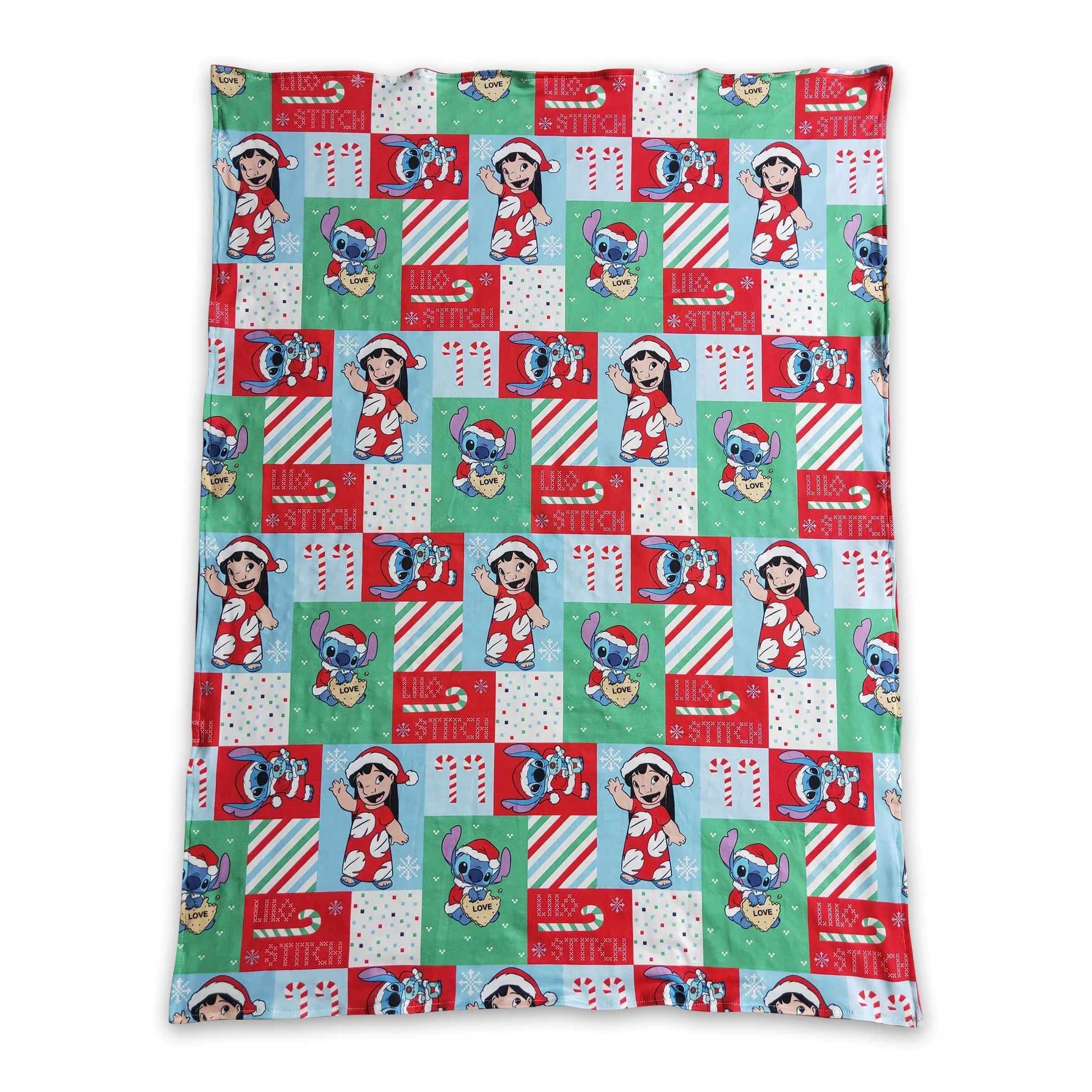 Koala red patchwork baby kids Christmas blankets - Image 2