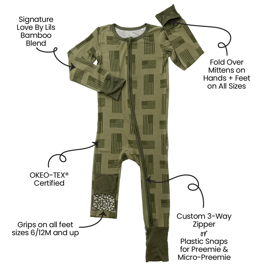 Kolton Bamboo Convertible Footie - Image 2