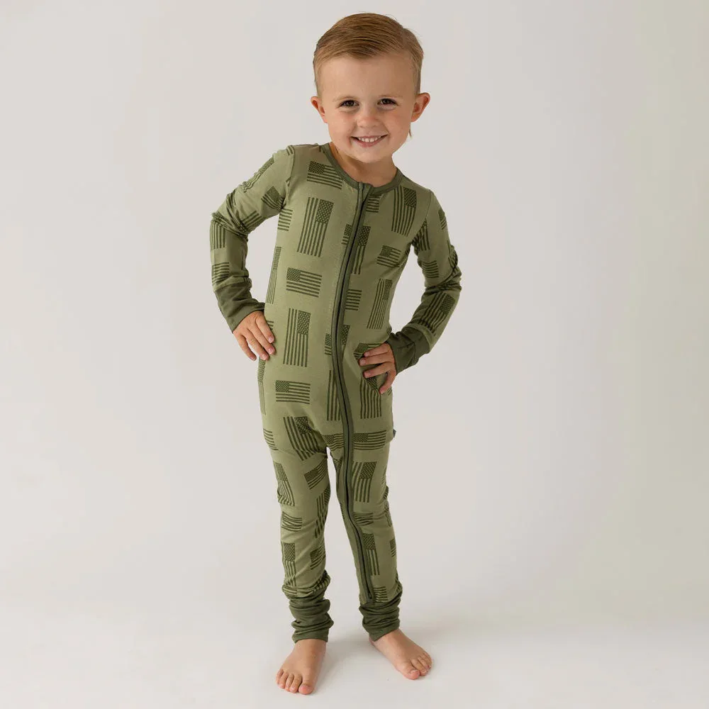 Kolton Bamboo Convertible Footie - Image 6