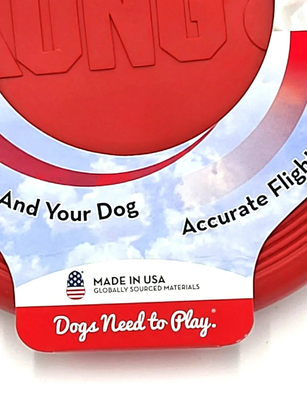 KONG Flexible Flyer SMALL Durable Rubber Frisbee Dog Fetch Toy 7.5" - Image 5