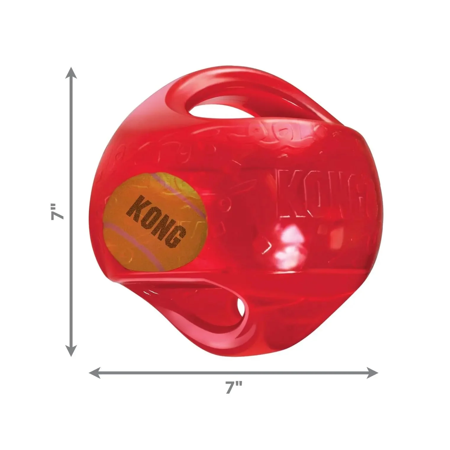 Kong Jumbler Ball Extra Large Interactive Dog Toy Pack of 2 Random Color - Image 3