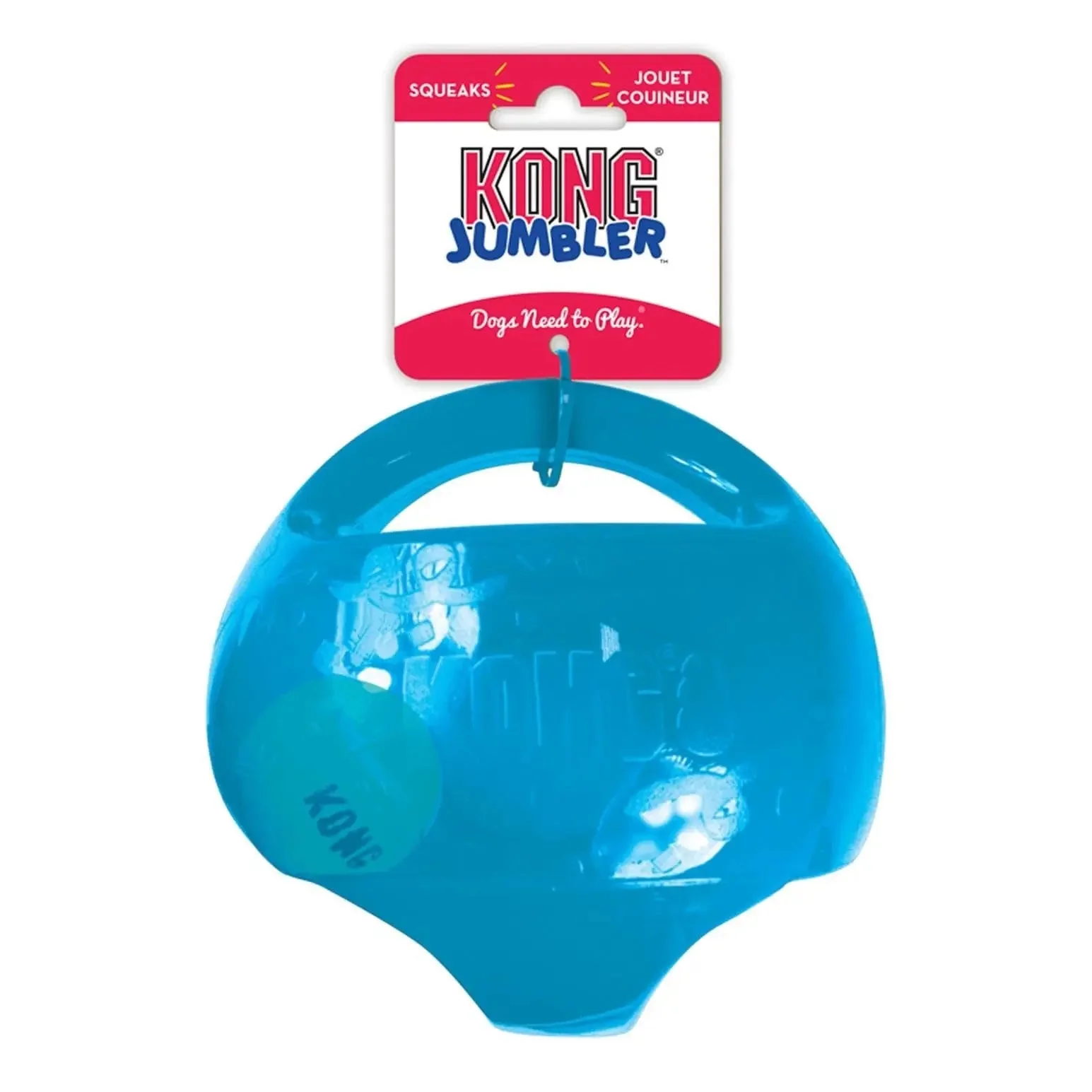 Kong Jumbler Ball Extra Large Interactive Dog Toy Pack of 2 Random Color - Image 5