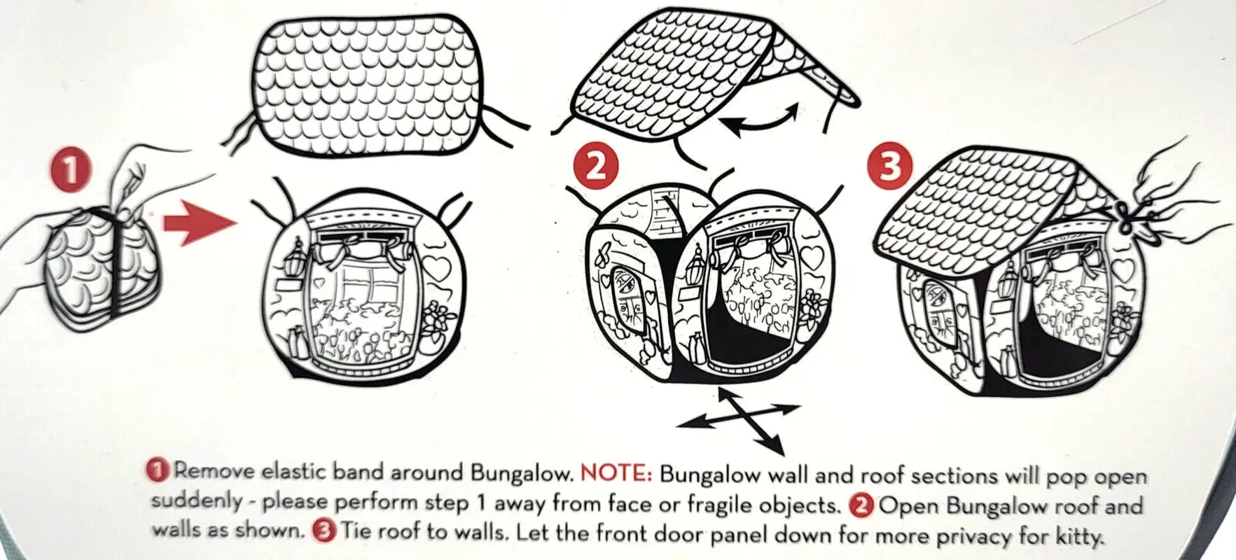 Kong Play Spaces Bungalow with Catnip Cat Kitten Toy - Image 11