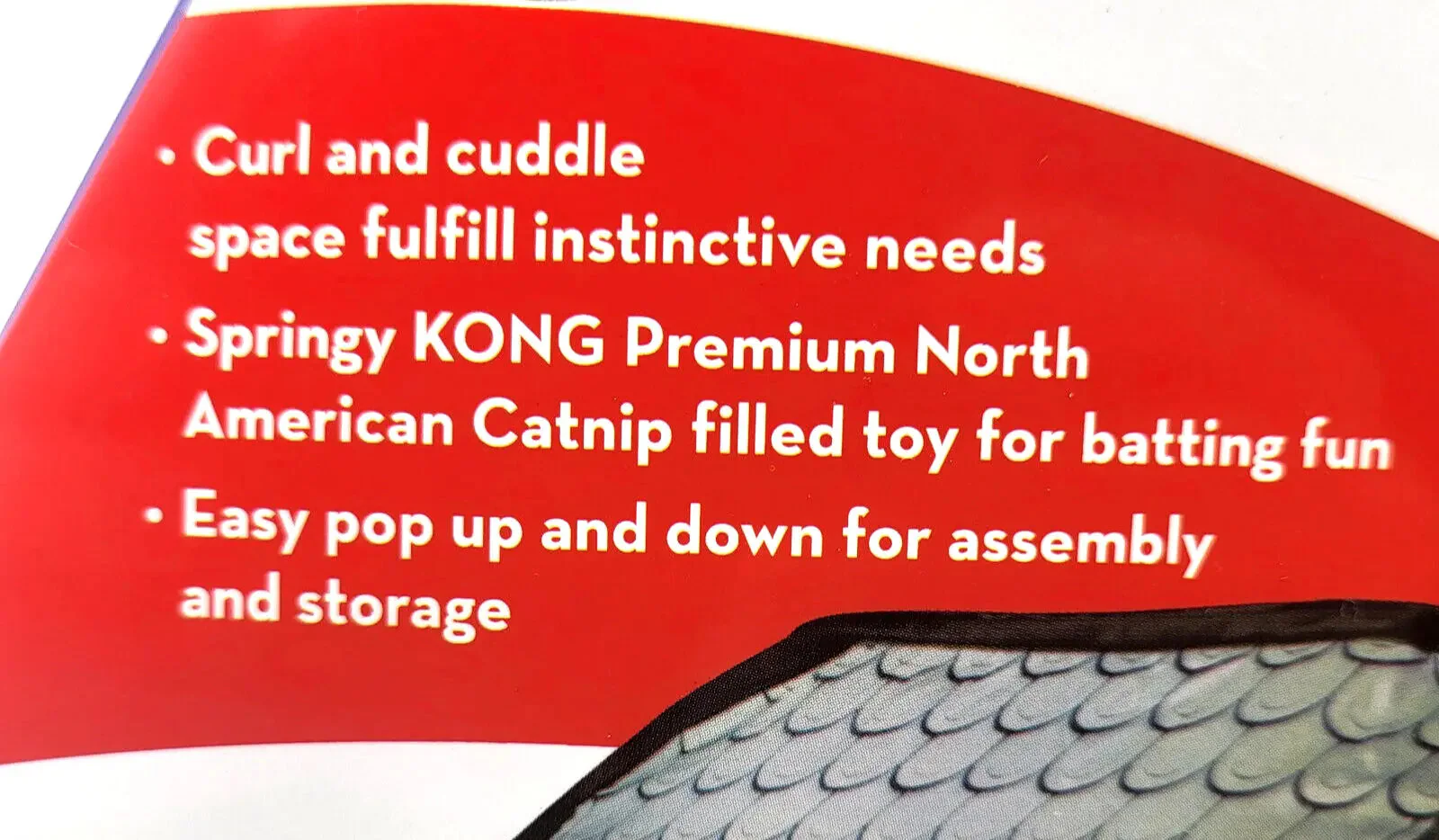 Kong Play Spaces Bungalow with Catnip Cat Kitten Toy - Image 3