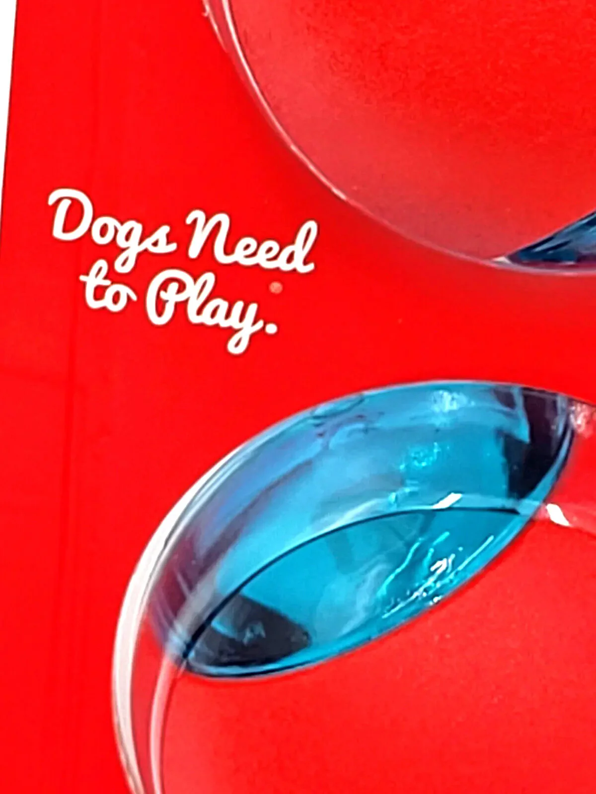 KONG Squeezz Action Ball MEDIUM Red 3 Pack Squeaky Dog Fetch Toy - Image 6