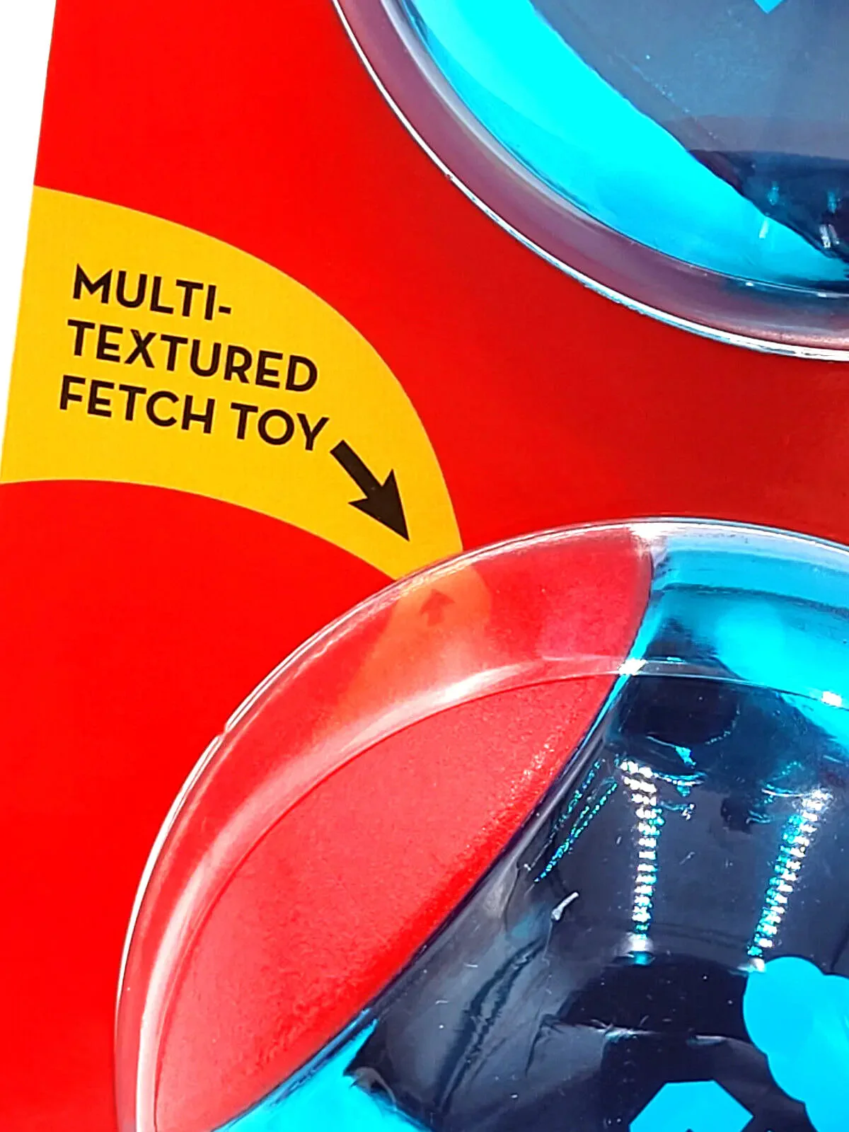 KONG Squeezz Action Ball Red 2 Count Large Squeaky Dog Fetch Toy 3" - Image 4
