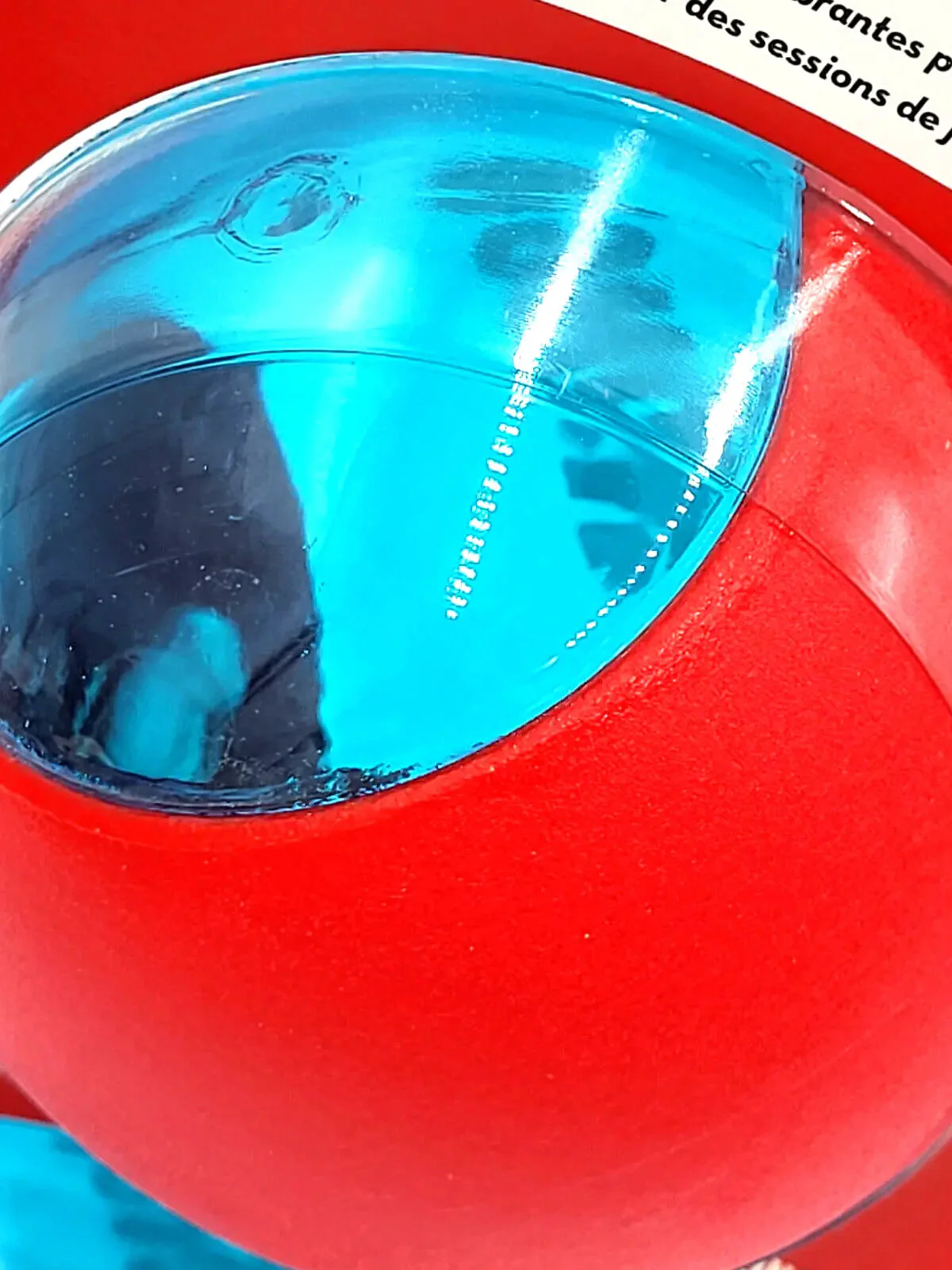 KONG Squeezz Action Ball Red 2 Count Large Squeaky Dog Fetch Toy 3" - Image 6