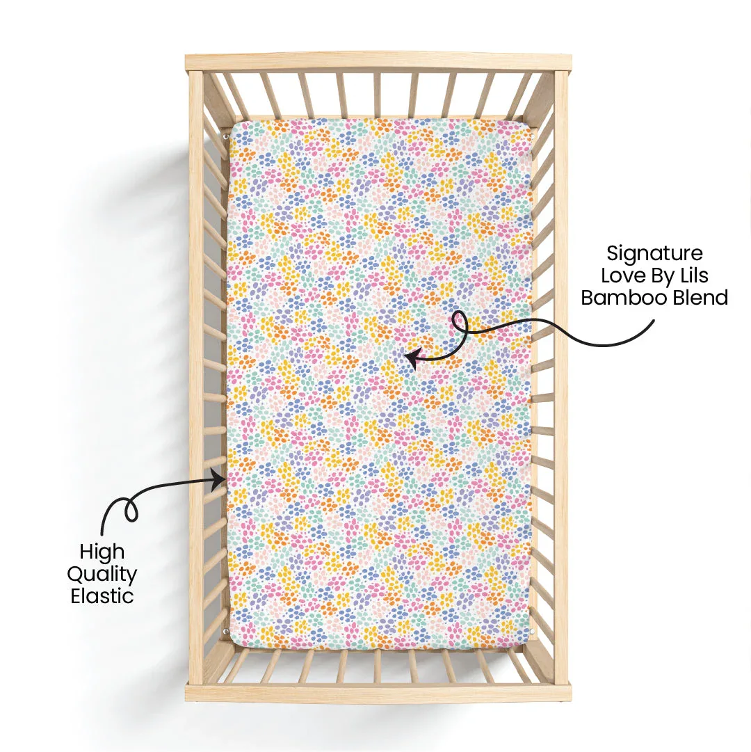 Korrie Dots Bamboo Crib Sheet - Image 2