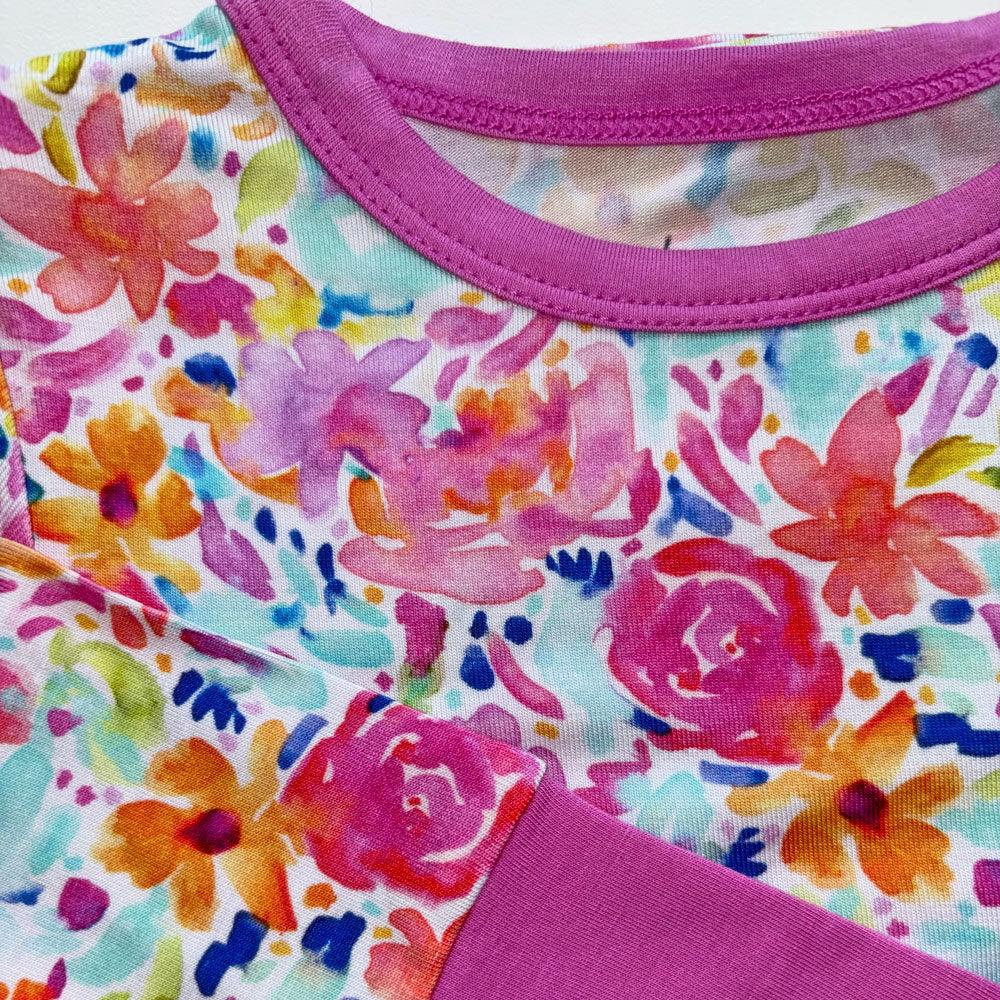Korrie Floral Bamboo 2-Piece Long Sleeve Set - Image 4