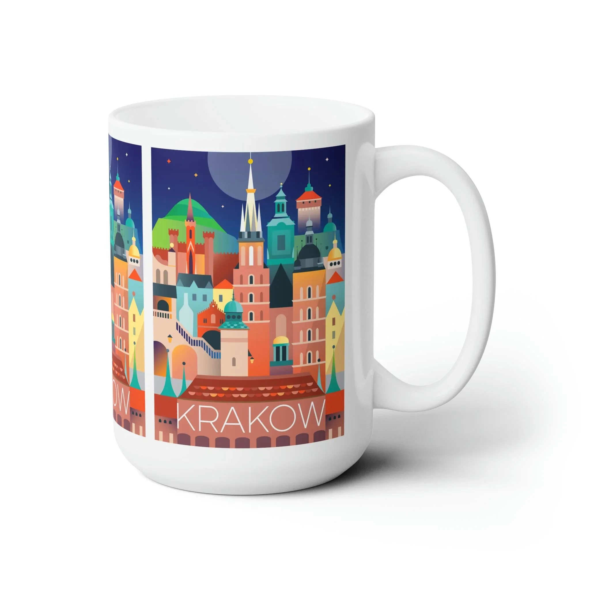 Krakow Ceramic Mug 11oz or 15oz - Image 3
