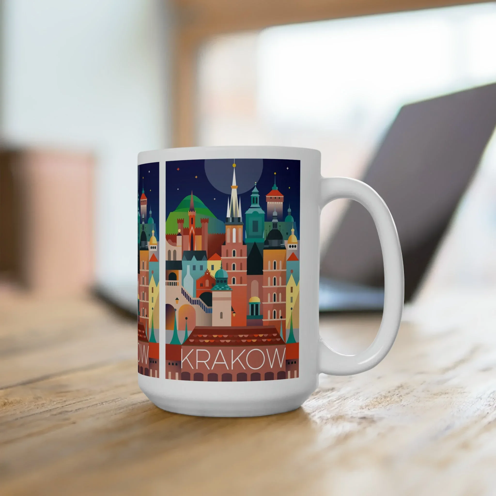 Krakow Ceramic Mug 11oz or 15oz - Image 4
