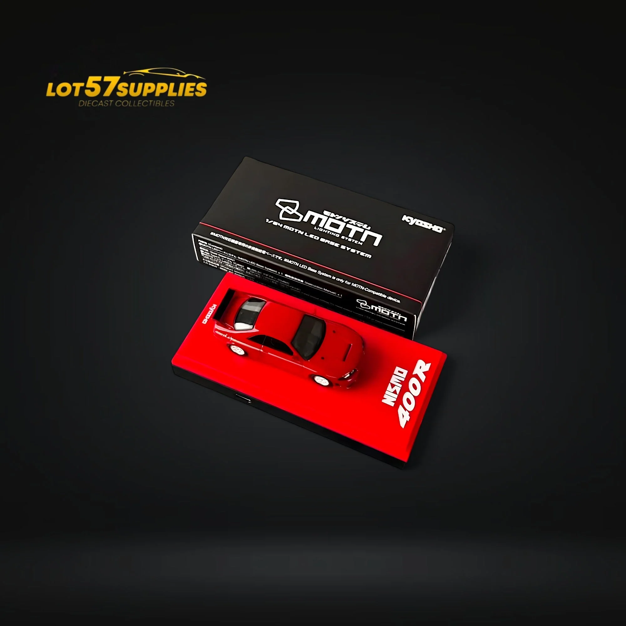 Kyosho Nismo 400R R33 Red Light Version 1:64 - Image 2
