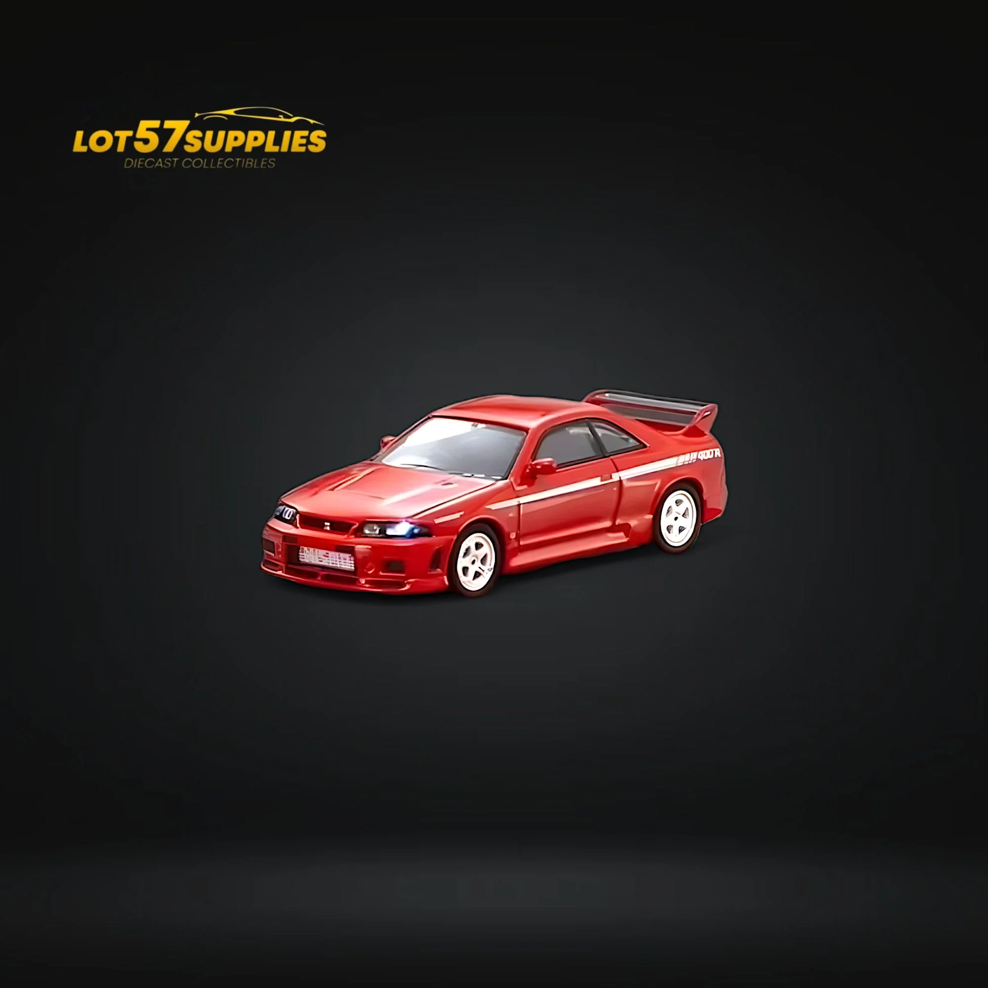 Kyosho Nismo 400R R33 Red Light Version 1:64 - Image 4