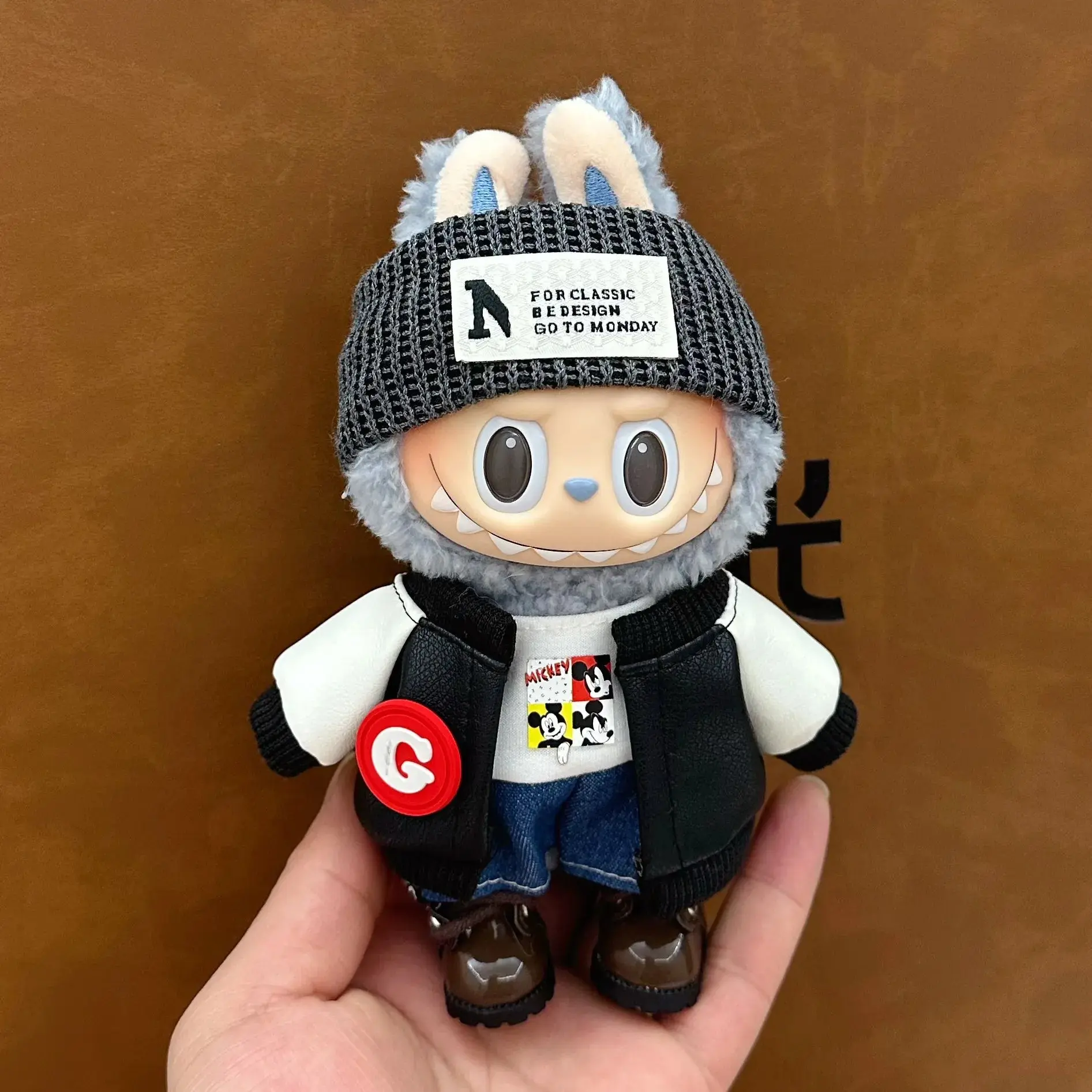 Labubu 17cm Cute Clothing Set, Unique Style Dress-Up Accessories for Labubu Dolls【Apparel Only】 - Image 2