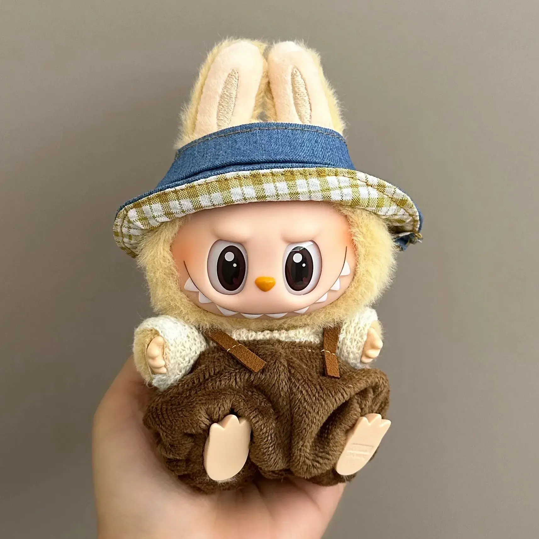 Labubu 17cm Cute Clothing Set, Unique Style Dress-Up Accessories for Labubu Dolls【Apparel Only】 - Image 5
