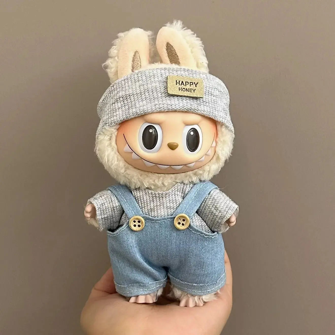 Labubu 17cm Cute Clothing Set, Unique Style Dress-Up Accessories for Labubu Dolls【Apparel Only】 - Image 6