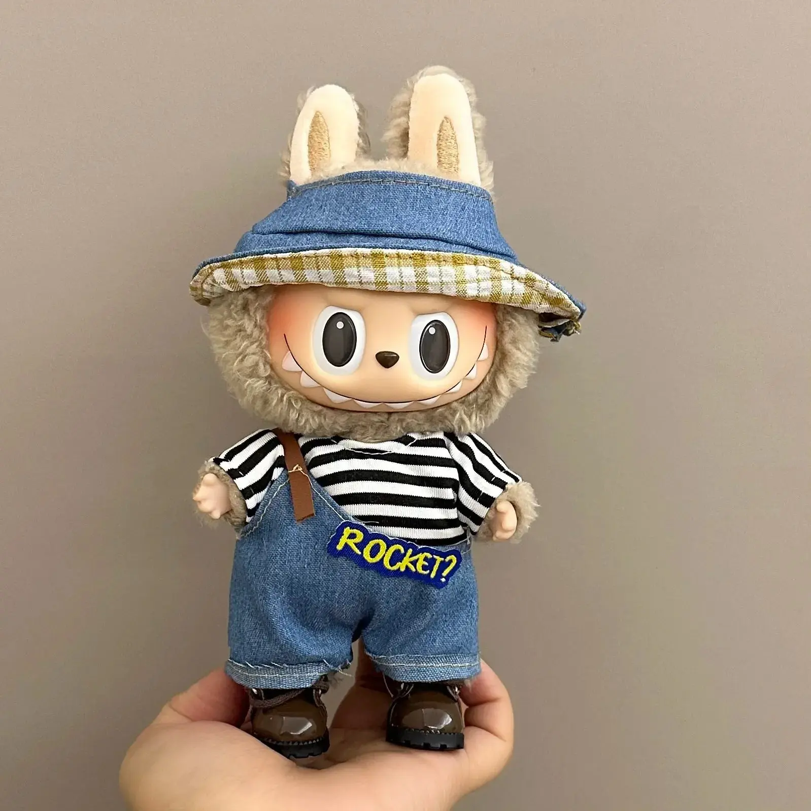 Labubu 17cm Cute Clothing Set, Unique Style Dress-Up Accessories for Labubu Dolls【Apparel Only】 - Image 7