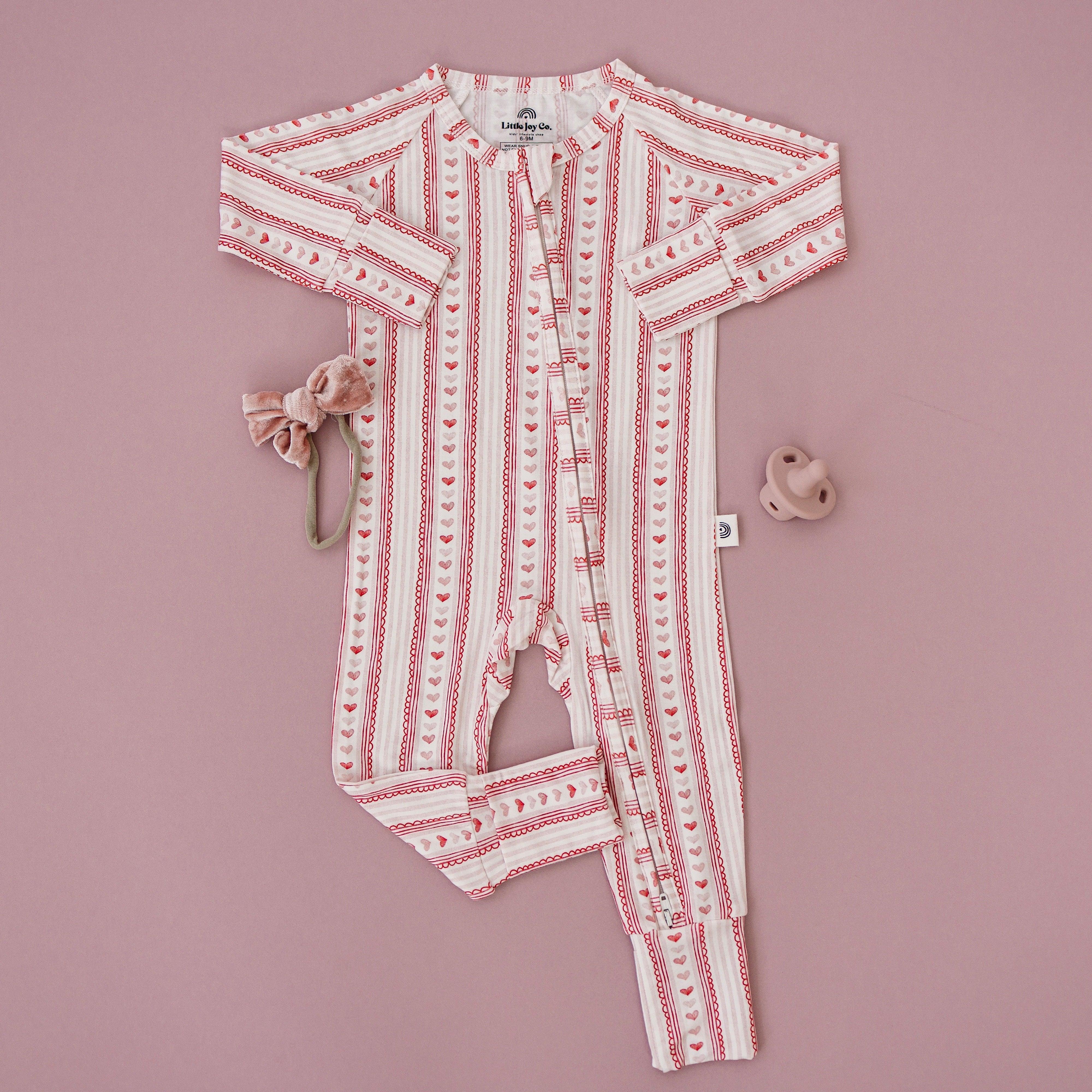 Laced with Love Bamboo Zippy Pajamas - Image 2