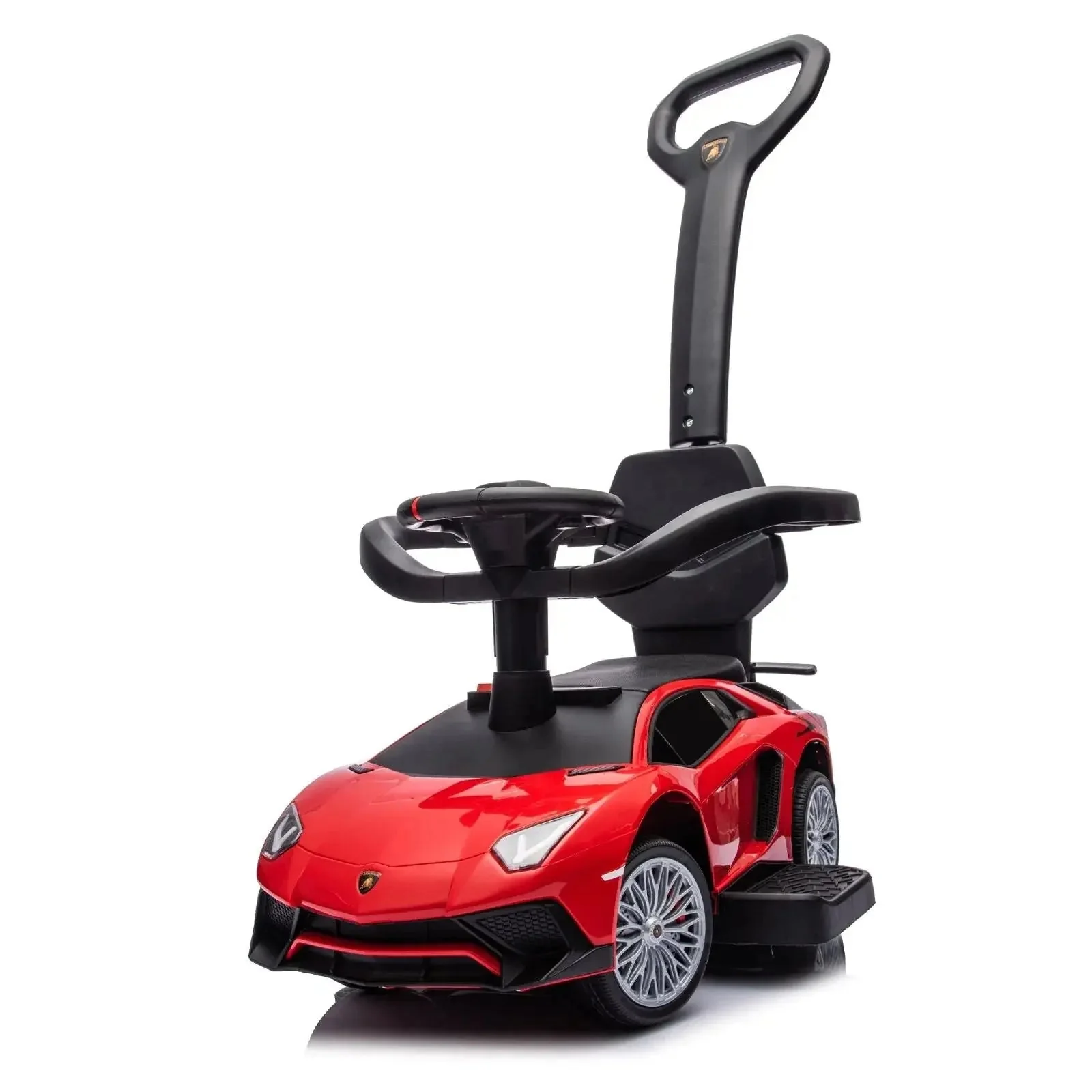 Lamborghini 3-in-1 Kids Push Ride On Toy Car - Image 20